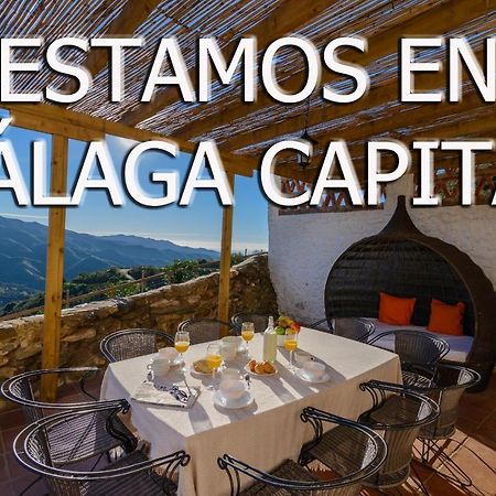 Gasthaus Complejo Rural El Mirador Málaga Exterior foto