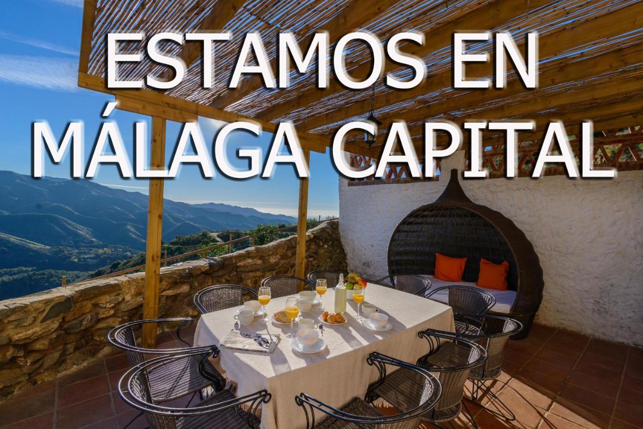 Gasthaus Complejo Rural El Mirador Málaga Exterior foto